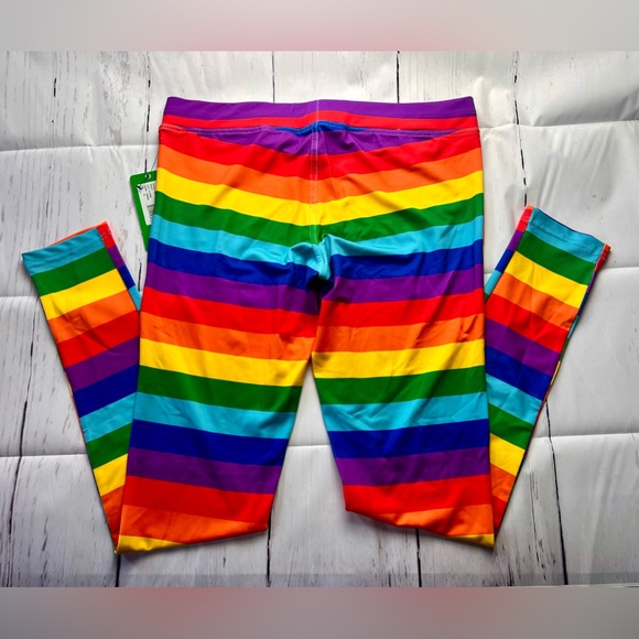 Tipsy elves Rainbow Leggings - Picture 7 of 8